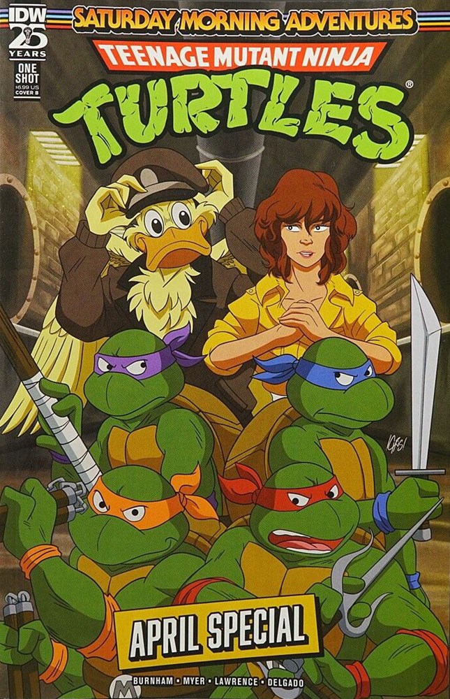 Teenage Mutant Ninja Turtles: Saturday Morning Adventures - April Special #1B