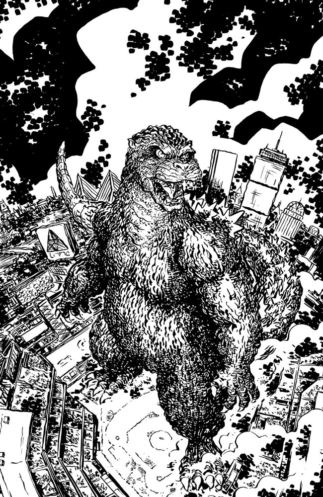 GODZILLA VS. AMERICA: BOSTON #1-RI