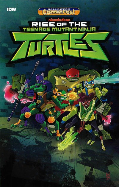 RISE OF THE TEENAGE MUTANT NINJA TURTLES #1-HCF