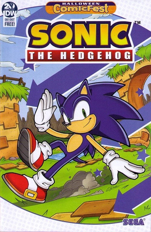 SONIC THE HEDGEHOG #1-HCF