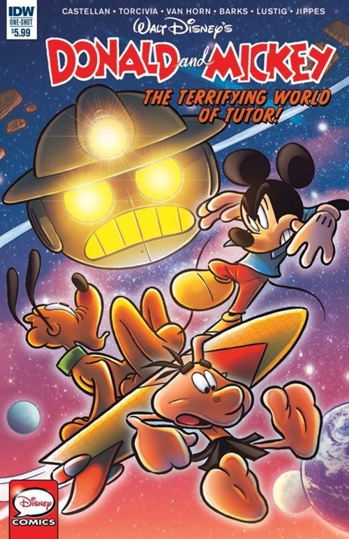 DONALD AND MICKEY: THE TERRIFYING WORLD OF TUTOR #1