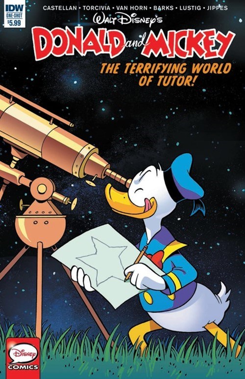 DONALD AND MICKEY: THE TERRIFYING WORLD OF TUTOR #1B