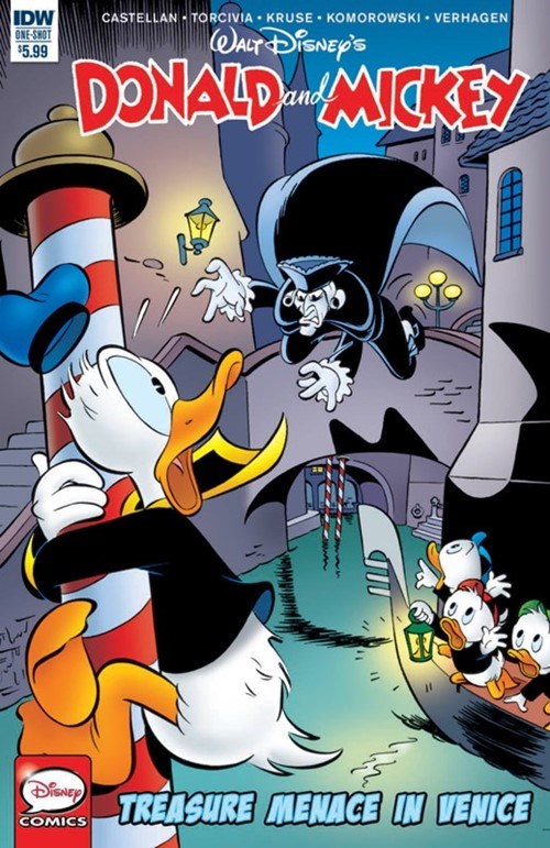 DONALD AND MICKEY: TREASURE MENACE IN VENICE #1