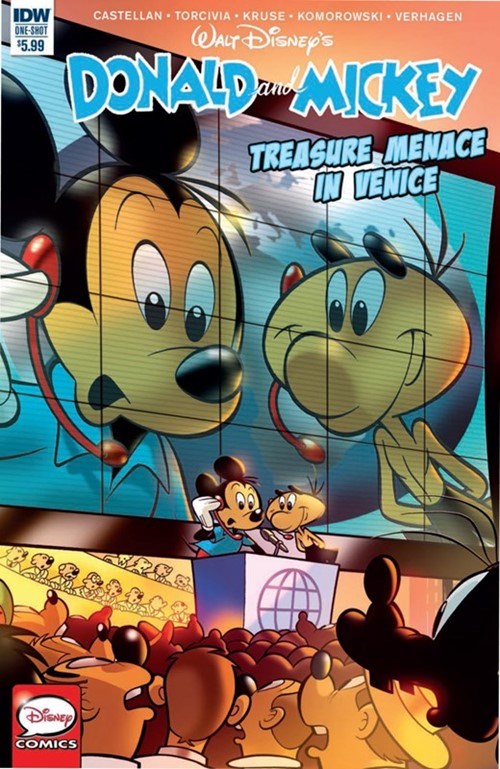 DONALD AND MICKEY: TREASURE MENACE IN VENICE #1B