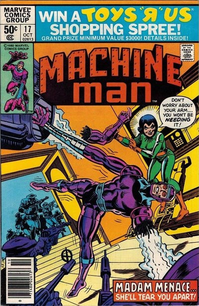 MACHINE MAN #17B