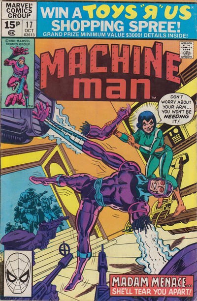 MACHINE MAN #17C