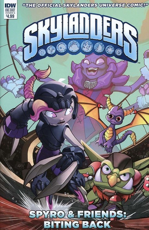 SKYLANDERS QUARTERLY -- SPYRO & FRIENDS: BITING BACK #1