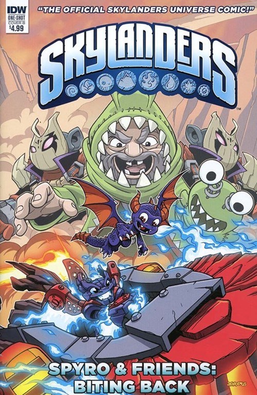 SKYLANDERS QUARTERLY -- SPYRO & FRIENDS: BITING BACK #1B