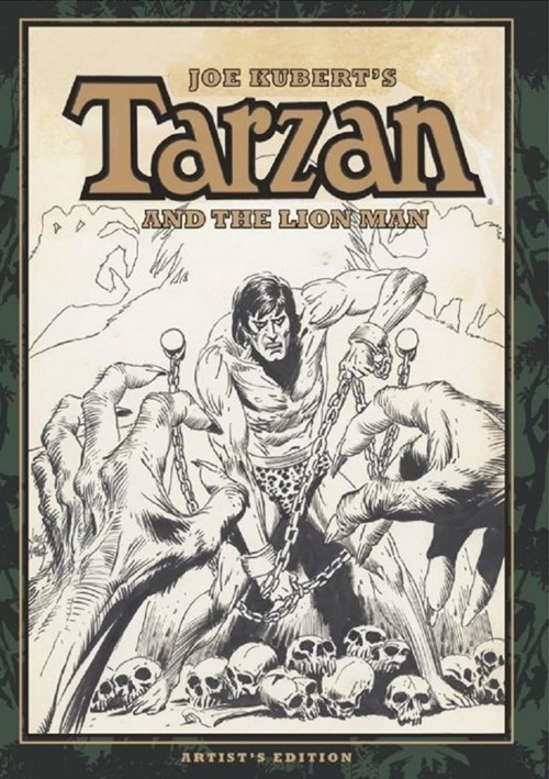 JOE KUBERT'S TARZAN AND THE LION MAN ARTIST'S EDITION #1