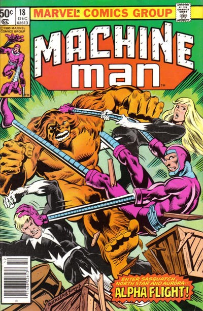 MACHINE MAN #18B