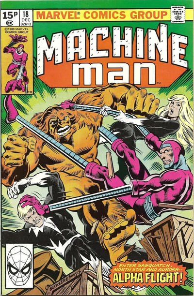 MACHINE MAN #18C