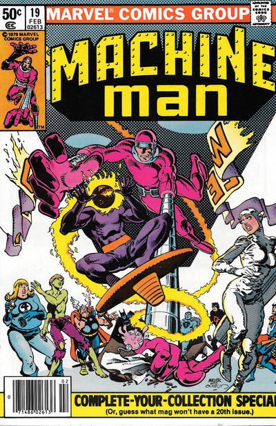 MACHINE MAN #19B