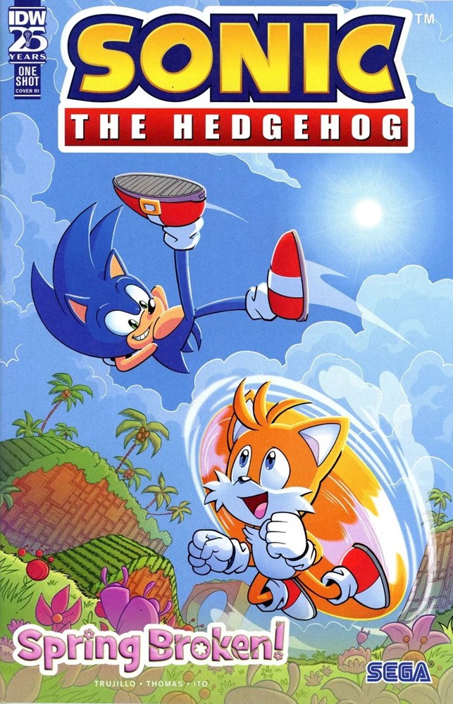SONIC THE HEDGEHOG: SPRING BROKEN #1-RI