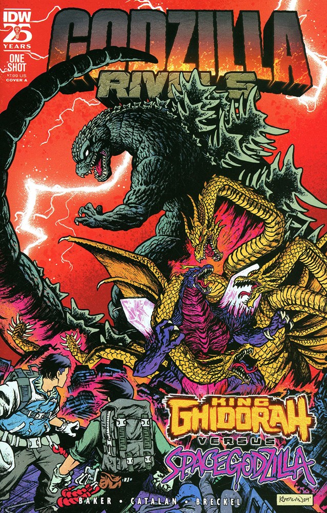 GODZILLA RIVALS: KING GHIDORAH VS. SPACEGODZILLA #1