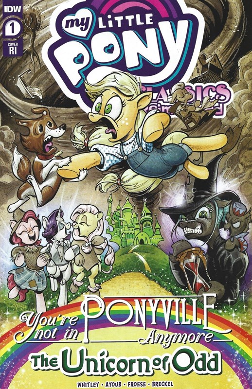 MY LITTLE PONY: CLASSICS REIMAGINED - THE UNICORN OF ODD #1-RI