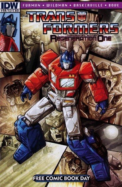 FCBD 2012: TRANSFORMERS: REGENERATION ONE #80.5