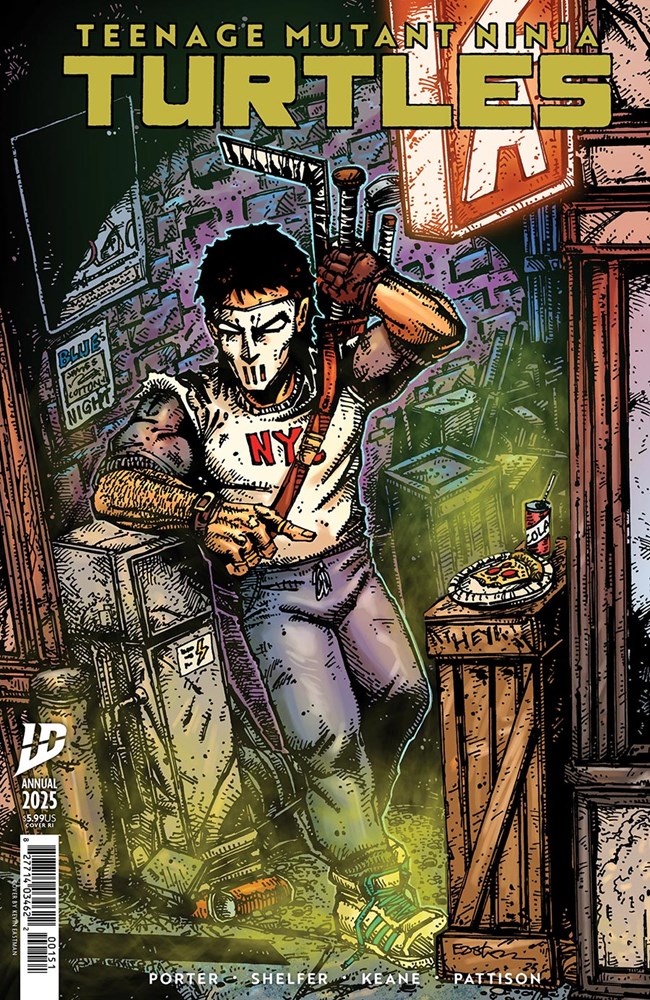 TEENAGE MUTANT NINJA TURTLES: ANNUAL 2025 #1-RI-B