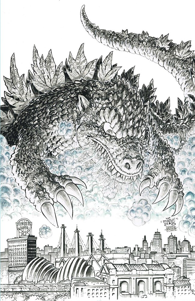 GODZILLA VS. AMERICA: KANSAS CITY #1-RI-B