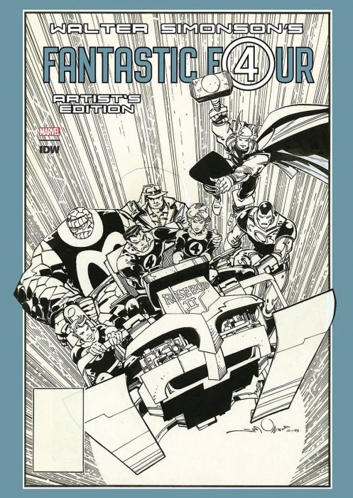 Walter Simonson's Fantastic Four : Artist's Edition #1