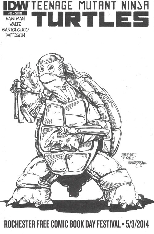 FCBD 2014: TEENAGE MUTANT NINJA TURTLES #33-JETP-B