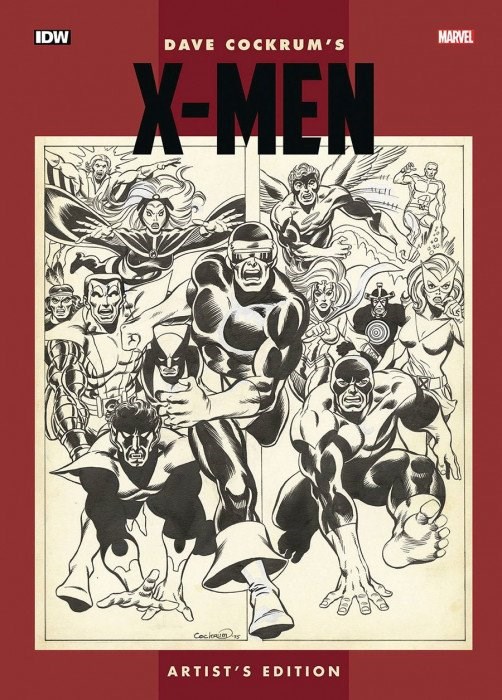 DAVE COCKRUM'S X-MEN: ARTIST'S EDITION #nn