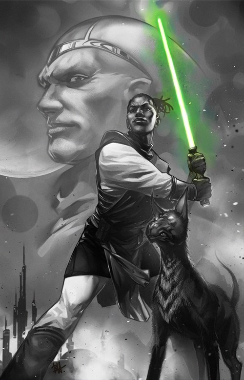 STAR WARS HIGH REPUBLIC ADVENTURES ANNUAL 2021 #1-DUDE-B