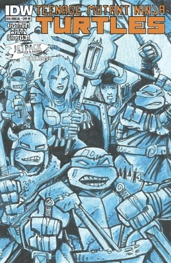 TEENAGE MUTANT NINJA TURTLES ANNUAL 2014 #1-JETP