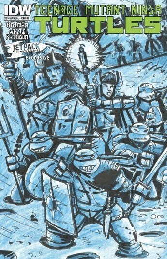 TEENAGE MUTANT NINJA TURTLES ANNUAL 2014 #1-JETP-B