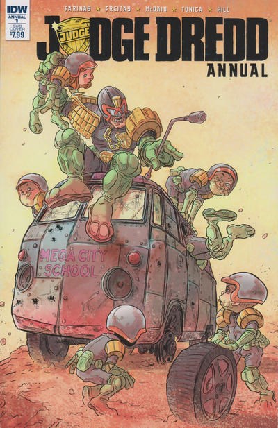 JUDGE DREDD ANNUAL #1-SUB