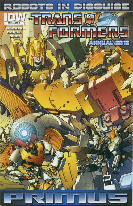 THE TRANSFORMERS: ROBOTS IN DISGUISE ANNUAL #2012B