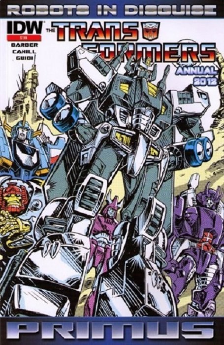 THE TRANSFORMERS: ROBOTS IN DISGUISE ANNUAL #2012-2nd