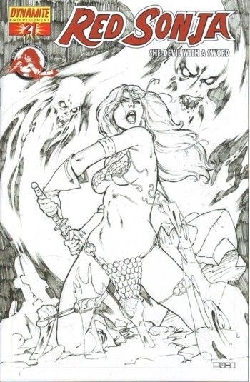 RED SONJA #21-RI-E