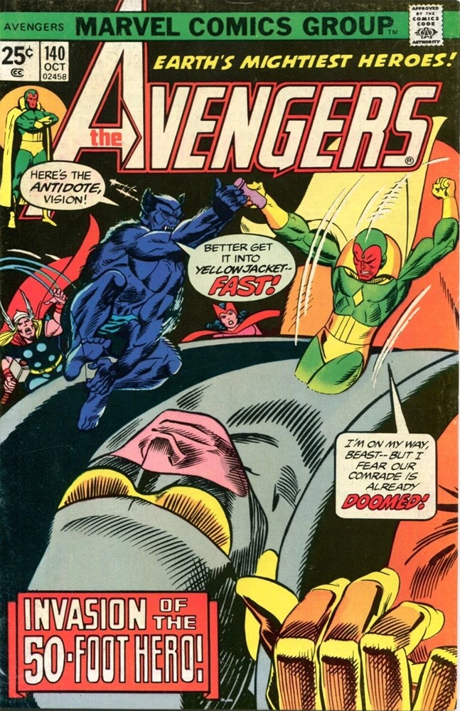 AVENGERS #140