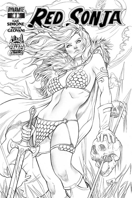 RED SONJA #1-MID-C