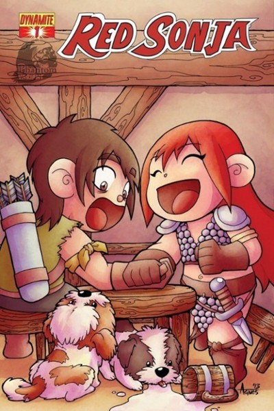RED SONJA #1-PHANT