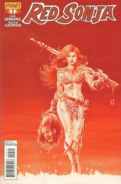 RED SONJA #1-RI-B