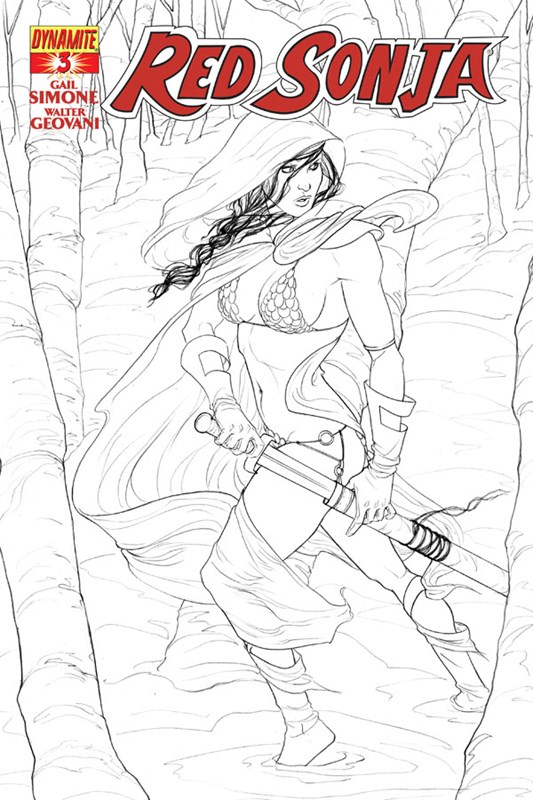 RED SONJA #3C