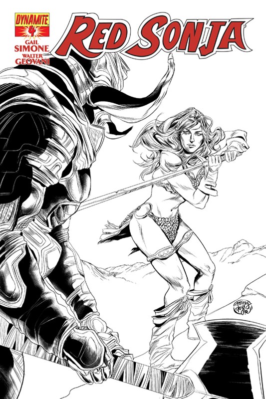 RED SONJA #4D