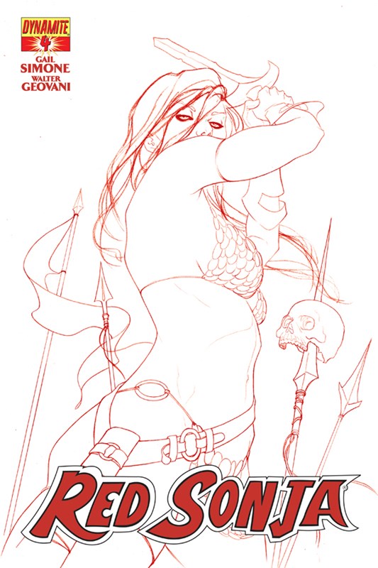 RED SONJA #4E