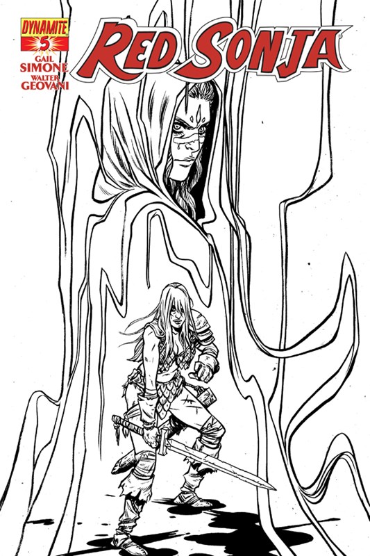 RED SONJA #5-RI-B