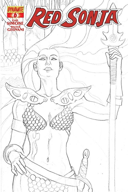 RED SONJA #6-RI-B