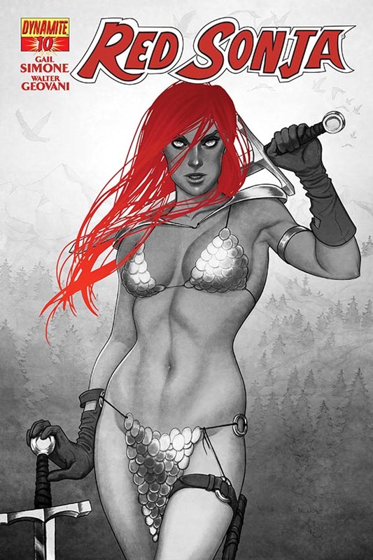 RED SONJA #10-RI-B