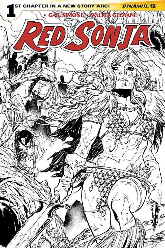 RED SONJA #13-RI-B