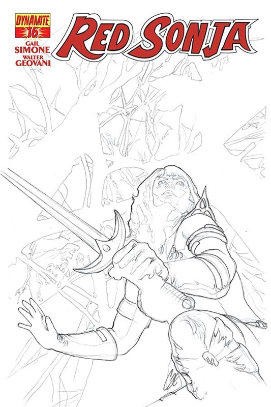 RED SONJA #16D