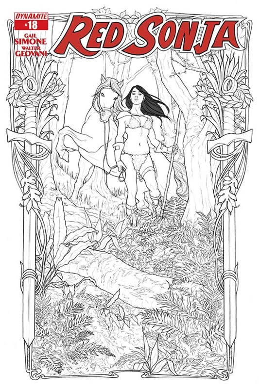RED SONJA #18C