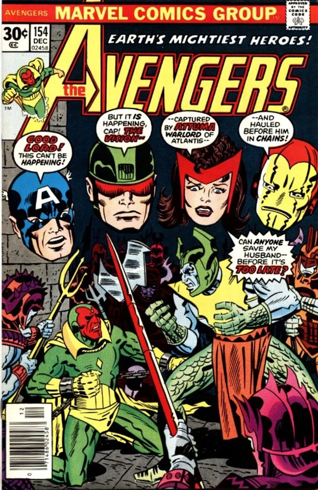 AVENGERS #154