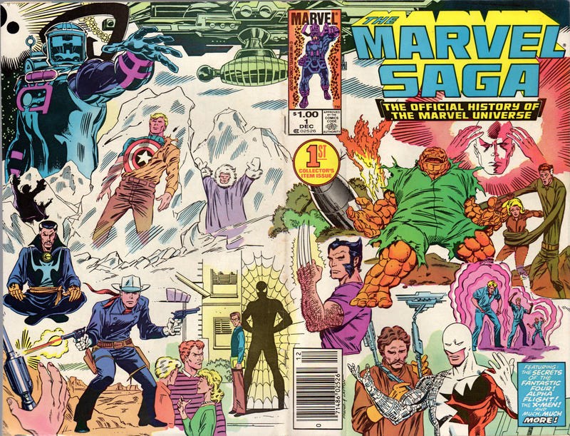 MARVEL SAGA, THE: THE OFFICIAL HISTORY OF THE MARVEL UNIVERSE #1B