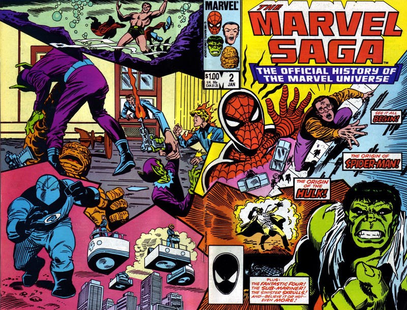 MARVEL SAGA, THE: THE OFFICIAL HISTORY OF THE MARVEL UNIVERSE #2