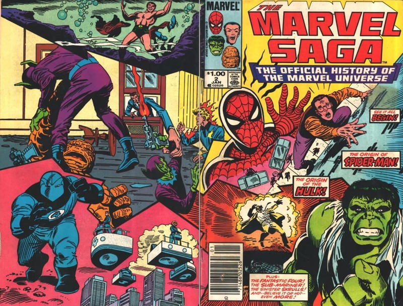 MARVEL SAGA, THE: THE OFFICIAL HISTORY OF THE MARVEL UNIVERSE #2B