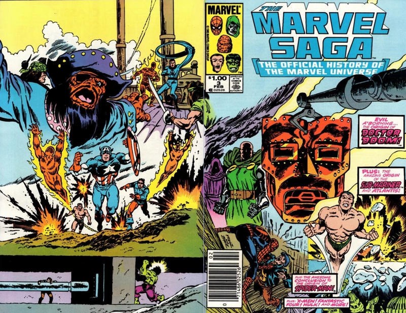 MARVEL SAGA, THE: THE OFFICIAL HISTORY OF THE MARVEL UNIVERSE #3B